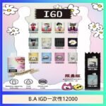 B.A IGD12000口 電子煙 - 雪花觀音