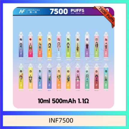 鬼滅之刃 x INF無限一次性拋棄式電子煙7500口
